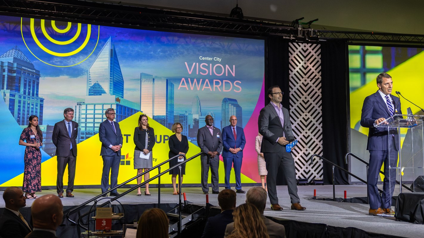 <p>CHARLOTTE CENTER CITY PARTNERS VISION AWARD</p> <p>CHARLOTTE CENTER CITY PARTNERS VISION AWARD</p>