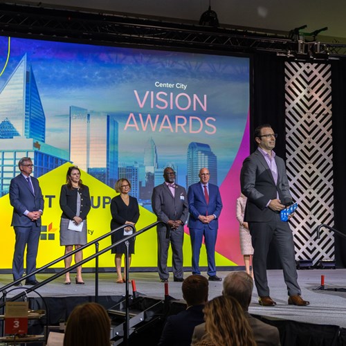 <p>CHARLOTTE CENTER CITY PARTNERS VISION AWARD</p> <p>CHARLOTTE CENTER CITY PARTNERS VISION AWARD</p>