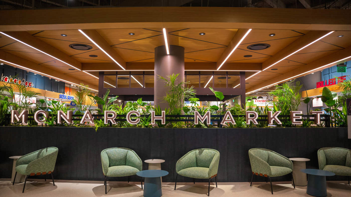 Monarch Market Inside Food Hall